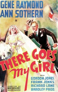 Wedding Dress Prints: THERE GOES MY GIRL, US poster art, from left: Ann Sothern, Gene Raymond, 1937