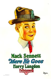 Phposters Prints: THERE HE GOES, Harry Langdon, 1925