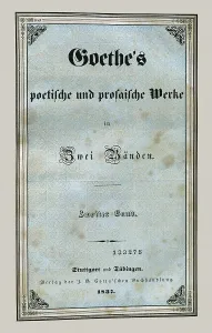 Johann Wolfgang Von 1749 1832 Prints: GOETHE, Johann Wolfgang von (1749-1832)