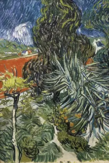 Dutchman Prints: GOGH, Vincent van (1853-1890). The Garden of Doctor Gachet at Auvers-sur-Oise (Le jardin du docteur)