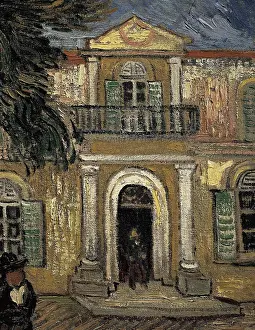 Dutchman Prints: GOGH, Vincent van (1853-1890). Hospital Saint Paul at Saint-Rmy-de-Provence