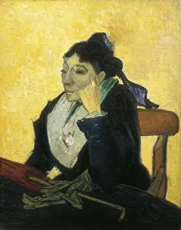 Dutchman Prints: GOGH, Vincent van (1853-1890). L'Arlesienne (Madame Ginoux). 1888