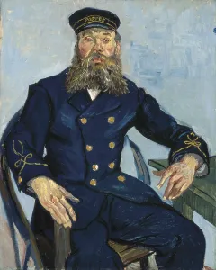 Dutchman Prints: GOGH, Vincent van (1853-1890). Postman Joseph Roulin