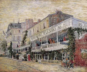 GOGH, Vincent van (1853-1890). Restaurant de la Sirene at Asnieres (Le restaurant de la Sirne. 1887. Post-Impressionism. Oil on canvas. FRANCE. Paris)
