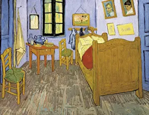 Dutchman Prints: GOGH, Vincent van (1853-1890). Van Gogh's Bedroom at Arles