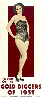 Corset Prints: GOLD DIGGERS OF 1933, poster art, 1933