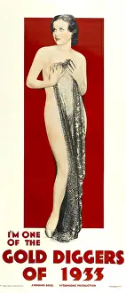 Images Dated 6th October 2009: GOLD DIGGERS OF 1933, poster art, 1933