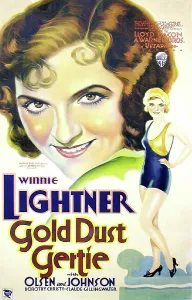 Images Dated 14th May 2012: GOLD DUST GERTIE, Winnie Lightner (twice) on US poster art, 1931