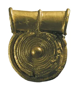 Etruria Prints: Gold Etruscan jewel (2nd c. BC)