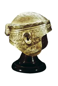 Iraqis Prints: Gold helmet of King Meskalamdug