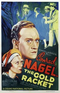 Conrad Prints: THE GOLD RACKET, US poster art