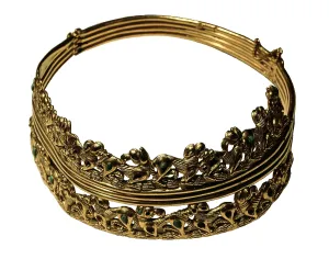 Scythians Prints: Gold and Turquoise Necklace. 1st c