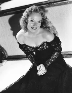Lace Dress Prints: THE GOLDEN FLEECING, Rita Johnson, 1940