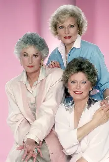Betty Prints: THE GOLDEN GIRLS, from left, Bea Arthur