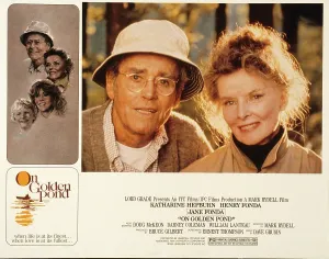 1980s Movies Prints: ON GOLDEN POND, Henry Fonda, Katharine Hepburn, 1981