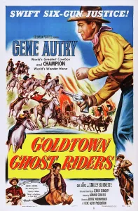 Images Dated 11th October 2013: GOLDTOWN GHOST RIDERS, Gene Autry on poster art, 1953