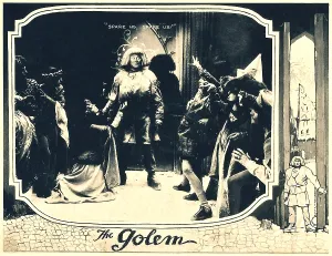 Mythology Prints: THE GOLEM, (aka DER GOLEM, WIE ER IN DIE WELT KAM), center: Paul Wegener, 1920