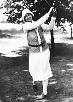 Winner Prints: Golfer Opal Hill won the Trans-Mississippi Women's Golf Championship 3 times