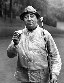 Golf Club Prints: Golfer Walter Hagen during the second day's play in the qualifying rounds for the 23rd annual P