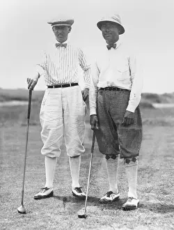 Clubs Prints: Golfers McDonald Smith and Walter Hagan