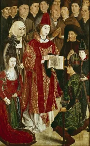 Porto Prints: GONALVES, Nuno (1411-1471). Altarpiece of Saint Vincent