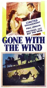 Vivien Prints: GONE WITH THE WIND, top from left: Vivien Leigh, Clark Gable, 1939