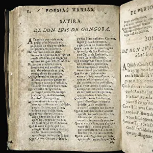 Luis De 1561 1627 Prints: GONGORA Y ARGOTE, Luis de (1561-1627)