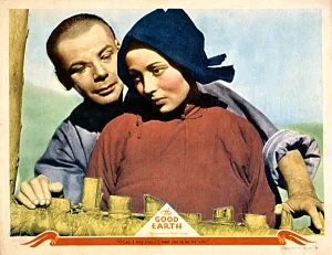 Husband Prints: THE GOOD EARTH, Paul Muni, Luise Rainer, 1937