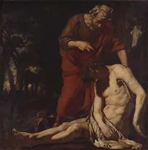 Hair Prints: The Good Samaritan, by Joachim von Sandrart