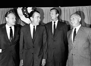 Rivals Prints: GOP presidential candidate Richard Nixon joins New York's top Republicans