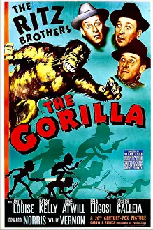 Silhouette Prints: THE GORILLA, The Ritz Brothers