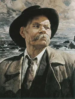 Gorki Prints: GORKI, Maksim (1868-1936). Painting. AISA/Everett Collection**US SALES ONLY**