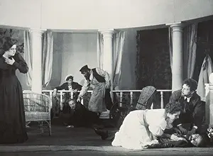 Theatre Prints: GORKI, Maksim (1868-1936). Scene of 'The Children'