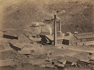 Silver Prints: Gould & Curry Mill, Virginia City, Nevada, in 1868 photo by Timothy OSullivan