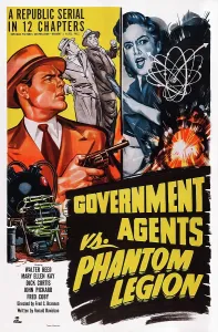 Agent Prints: GOVERNMENT AGENTS VS. PHANTOM LEGION, US poster art, 1951