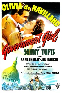 Secretary Prints: GOVERNMENT GIRL, US poster, top from left: Sonny Tufts, Olivia de Havilland, 1943