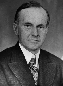 Images Dated 2nd March 2007: Governor Calvin Coolidge, the vice-presidential candidate in the 1920 election