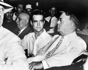 Celebration Prints: Governor Frank Merriam, Howard Hughes and Mayor Frank L
