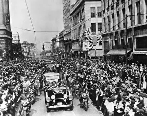 Atlanta Prints: Governor Franklin Roosevelt campaigning for President in Atlanta