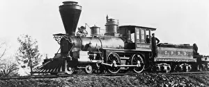 Tracks Prints: The Governor Stanford, the first locomotive on the Central Pacific