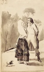 1911 Prints: GOYA Y LUCIENTES, Francisco de (1746-1828)