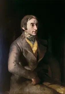 GOYA Y LUCIENTES, Francisco de (1746-1828). Don Manuel Silvela. 1809-1812. Oil on canvas. SPAIN. Madrid. Prado Museum