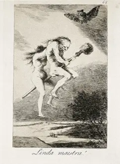 Witchcraft Prints: GOYA Y LUCIENTES, Francisco de (1746-1828)