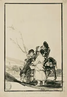 Drawings Prints: GOYA Y LUCIENTES, Francisco de (1746-1828)