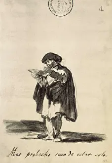 Drawings Prints: GOYA Y LUCIENTES, Francisco de (1746-1828)