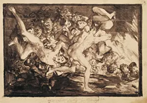 Drawings Prints: GOYA Y LUCIENTES, Francisco de (1746-1828)