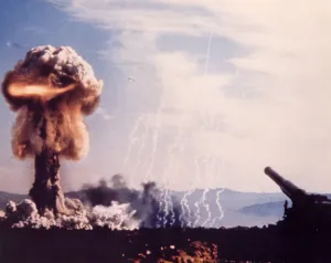 July Prints: The GRABLE Shot used a 280mm artillery gun to fire a 15 kiloton nuclear shell
