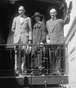 Deaths Prints: Grace Coolidge wearing mourning clothes for her oldest son