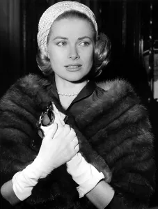 Fur Wrap Prints: Grace Kelly, 1956