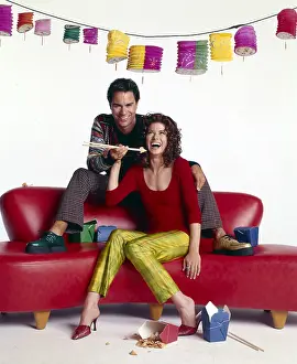 Eric Prints: WILL & GRACE, from left: Eric McCormack, Debra Messing, (1998-2020)
